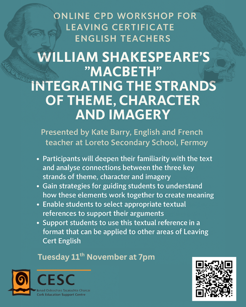 william shakespeares macbeth integrating the strands of theme character and imagery